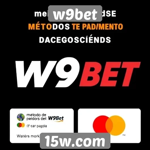 Métodos de pagamento aceitos pelo site w9bet